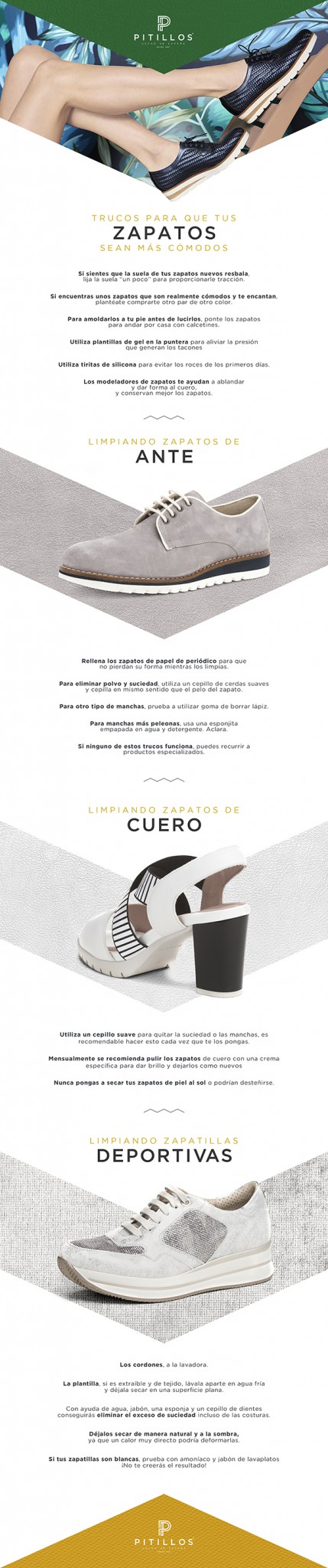 Cómo cuidar tu calzado