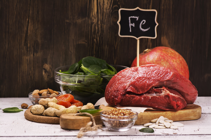 Alimentos ricos en hierro