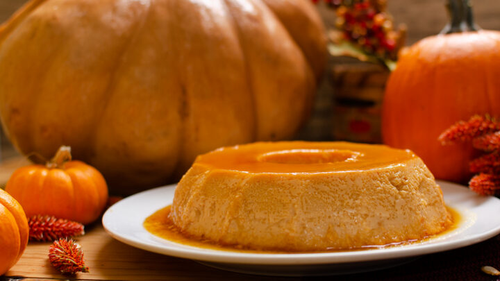 Cómo hacer flan de calabaza